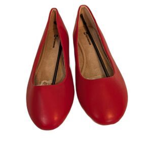 Elegant Red Ballet Shoes by Alpineswiss Size 8 NWOT